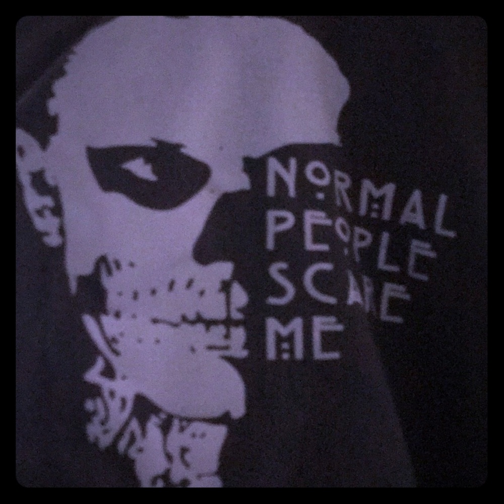 AHS hoodie normal people scare me Tate grey